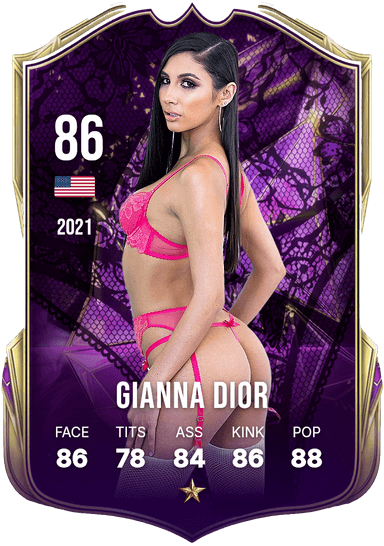 Pornstar card
